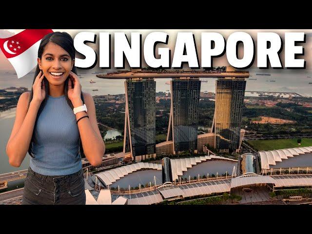 First Time in Singapore  First Day in Asia's Most Surprising City!