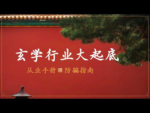 全方位揭露“玄学行业”，从经济到人心。从业手册，防骗指南。