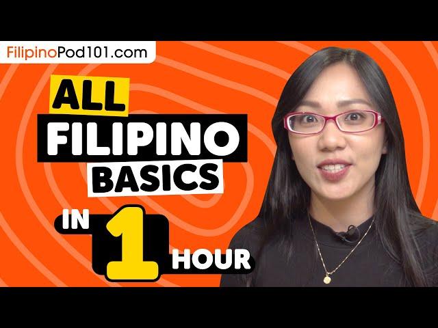 Learn Filipino in 1 Hour - ALL Basics Every Beginners Need