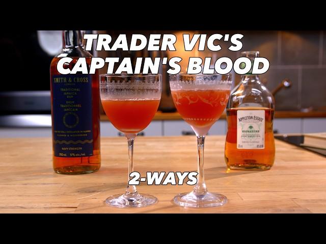 Captain's Blood Cocktail: A Tiki Treasure or Bitter Disappointment?