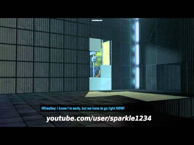 Portal 2: Wheatley speaking with American accent - FULL LENGTH