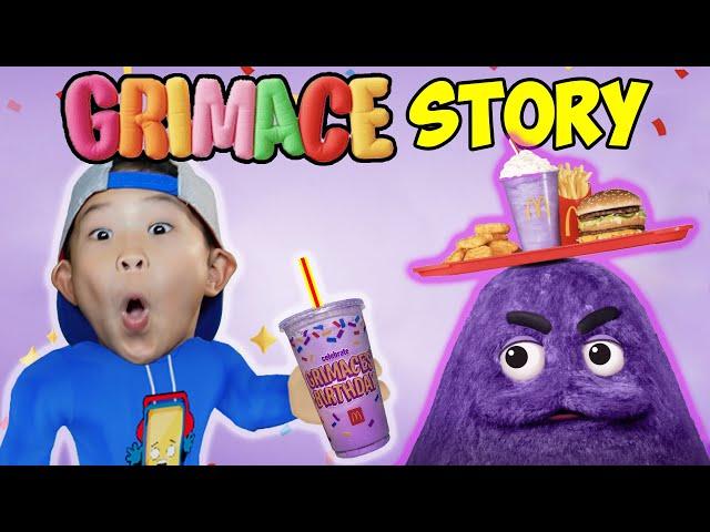 Grimace Shake Story on Roblox! Good and Bad Ending!