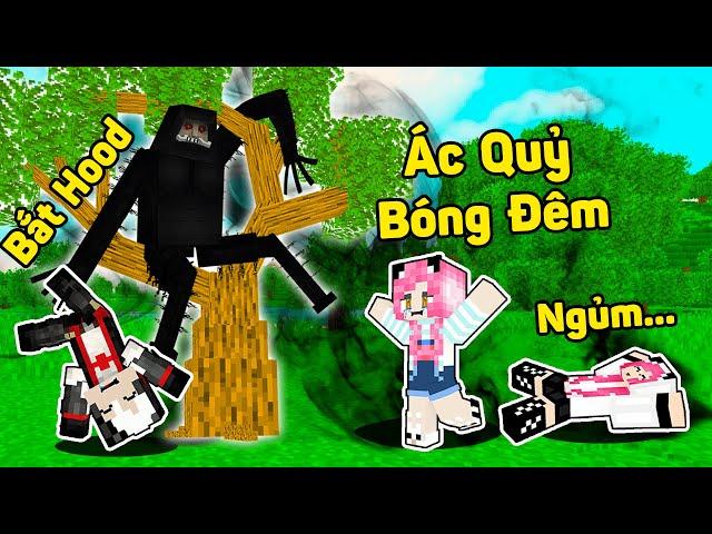 MỀU THỬ THÁCH TROLL REDHOOD BẰNG QUÁI VẬT BÓNG TỐI TRONG MINECRAFT*REDHOOD BỊ YÊU TINH NHỚT BẮT CÓC