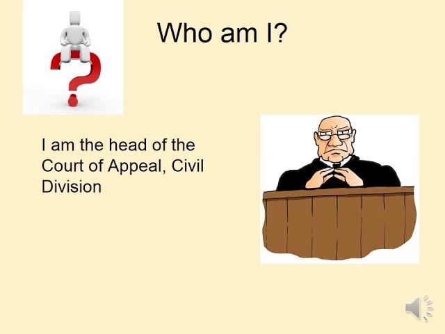 Judges and the judiciary