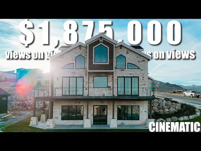 $1,875,000 Utah Homes in Herriman with Views on Views (CINEMATIC)