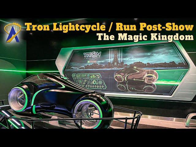 Green Team Enterprise Post-Show of Tron Lightcycle / Run at The Magic Kingdom