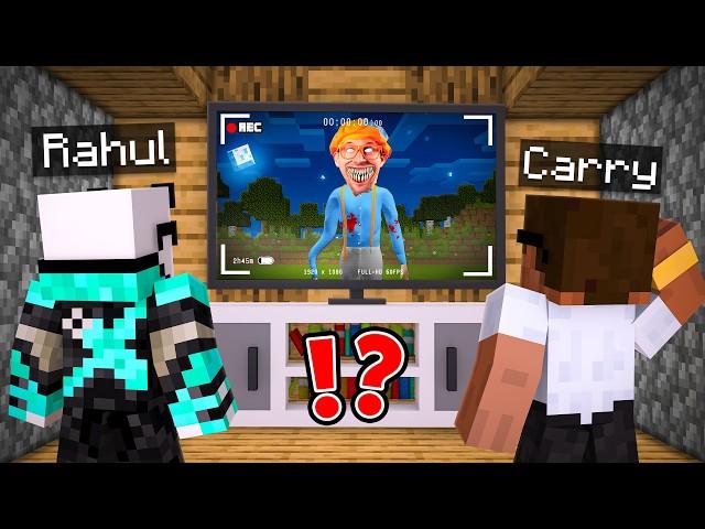 We Found SCARY BLIPPI on a Hidden Camera in Minecraft!!