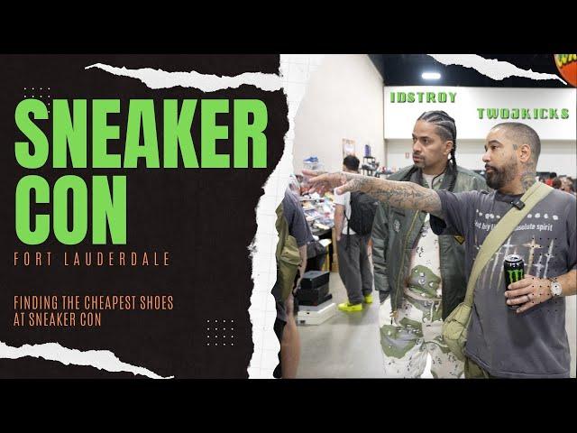 Finding the cheapest sneakers at Sneakercon! Shoes for under 20 Bucks!!!