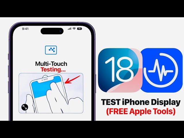 Find Out if Your iPhone has Display issues (Apple FREE Testing Tools)