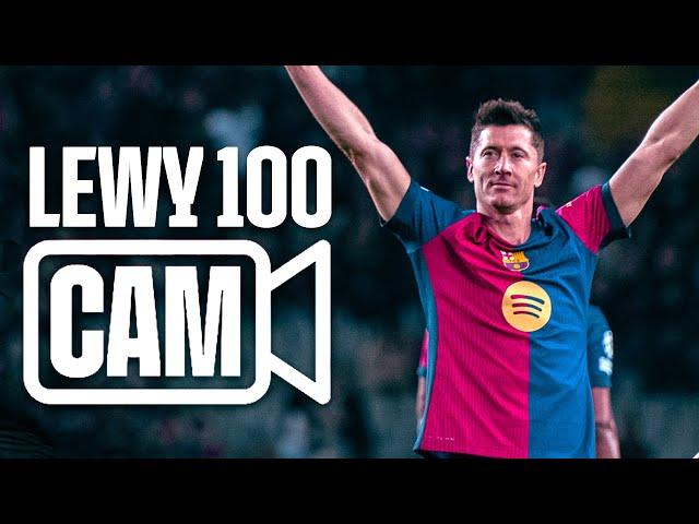 LEWANDOWSKI surpasses 100 Champions League GOALS  | FC Barcelona 