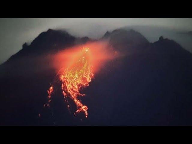 Erupsi Lava Gunung Merapi Januari 2021