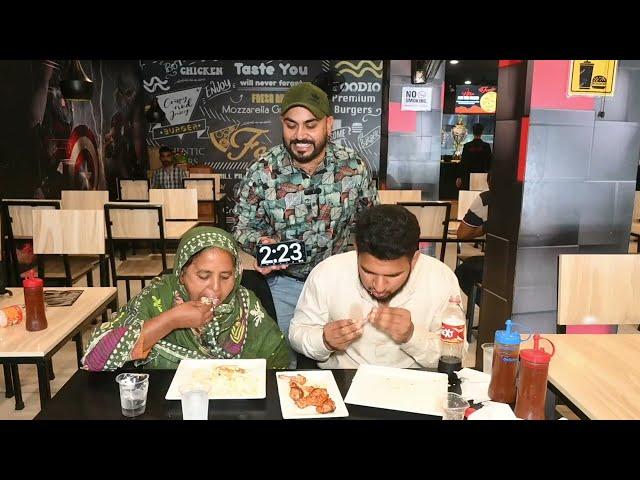 Foodio Fast Food Deal Eating in 3 Minutes Record | Prize Rs 50,000 |