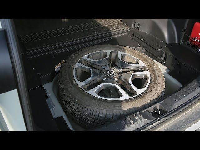 Toyota RAV4 (2019-2024): Yes, The Full Size Tire Will Fit In The Spare Tire Compartment.