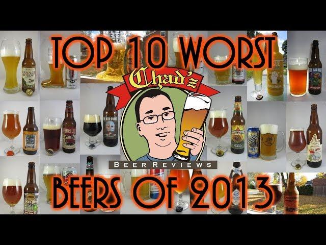 Top 10 Worst Beers of 2013