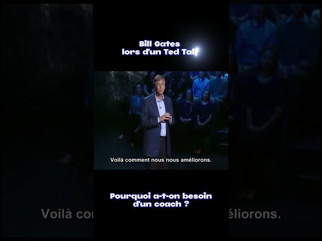 Intervention de #billgates lors d’un #tedtalk sur les #coach