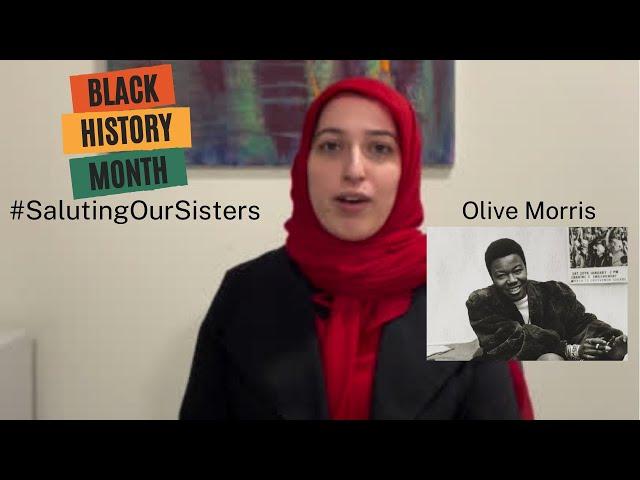 Olive Morris - Saluting our Sisters: Black History Month