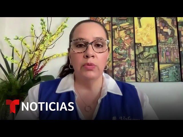 La esposa del expresidente de Honduras recibe su condena "con mucha tristeza" | Noticias Telemundo