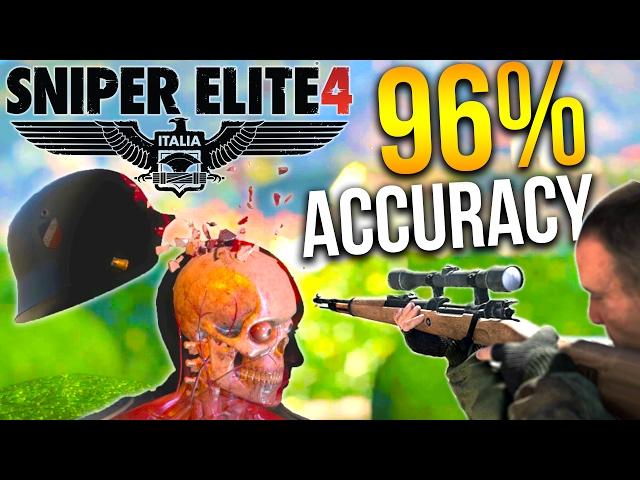 SNIPER ELITE 4 SOLO CAMPAIGN 96% ACCURACY | Sniper Elite 4 PC Gameplay Walkthrough