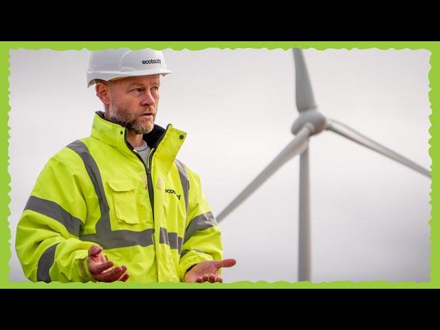 Ecotricity customers visit Alveston wind park