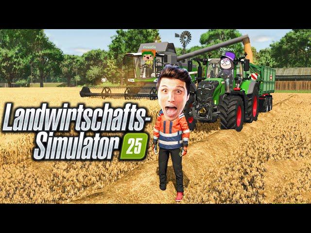 3 Youtuber werden REICH mit WEIZEN | Landwirtschafts-Simulator 25 #2