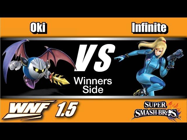 WNF 1.5 - SCB | Oki (Meta Knight) Vs. Infinite (Zero Suit Samus) Winners Side - Smash Wii U