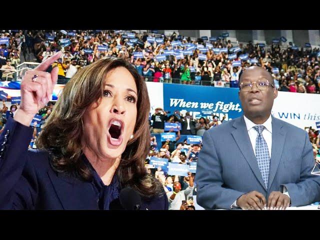 Lavwadlamerik Sa Fenk Tonbe Kamala Harris Demonte Towo Nan Michigan Donald Trump Sezi