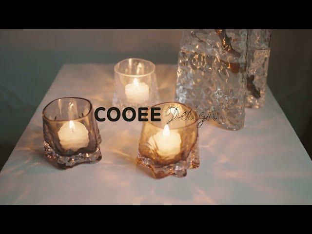 Cooee Design Feuerholz-Korb Woody, Vase Frodig, Vase Gry Wide, Teelichthalter Gry, Objekt Knot Table