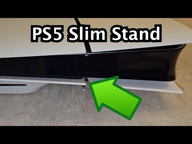 PS5 "Slim" How to Attach Stand (Horizontal)!