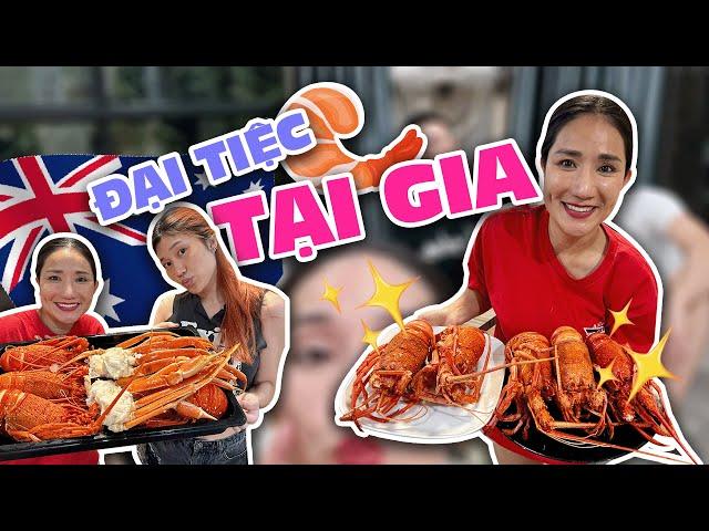 ĐẠI GIA ĐÌNH CÁT TƯỜNG SUM HỌP LÀM TIỆC TẠI GIA!!!