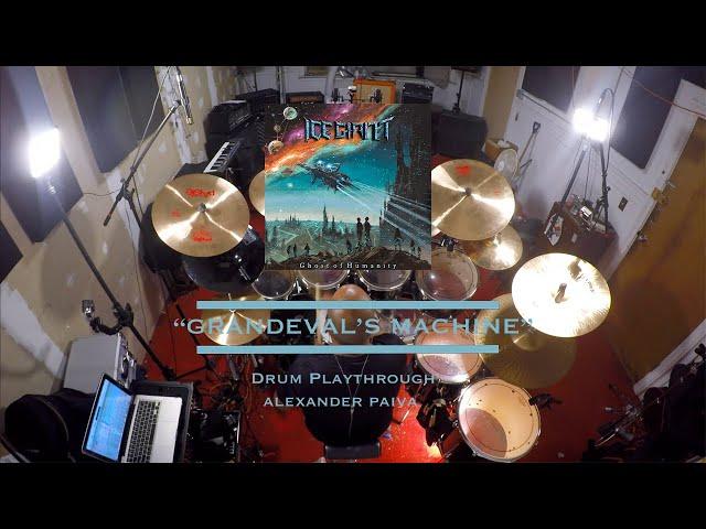 ICE GIANT | "Grandeval's Machine" | Drum Playthrough (Alex Paiva)