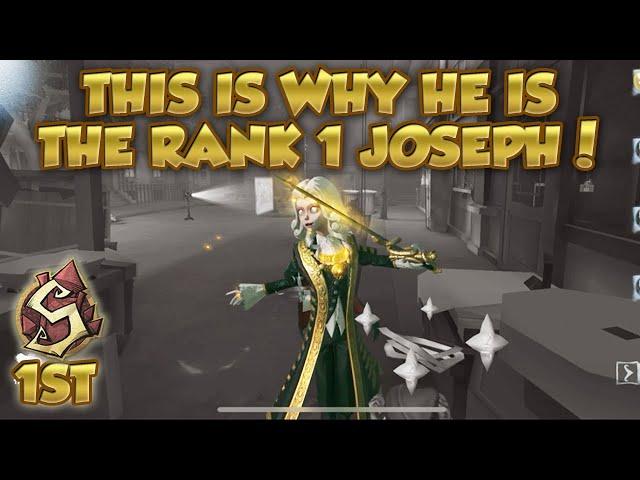 #9 Joseph 1st Destr0y Meta Team! | China Town | Identity V | 第五人格 | 제5인격 | Photographer