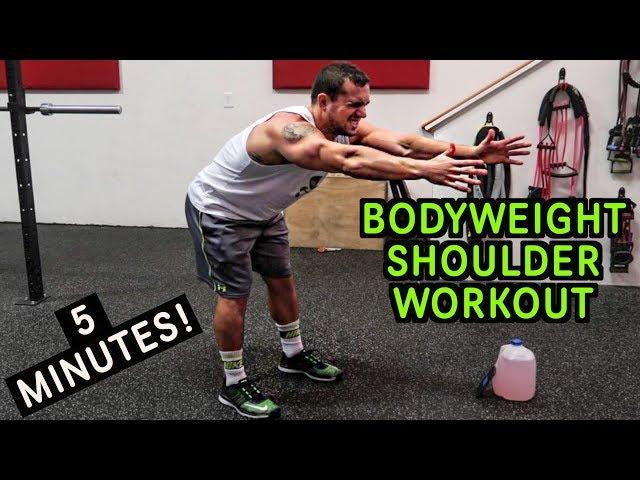 Intense 5 Minute At Home Shoulder Workout #2