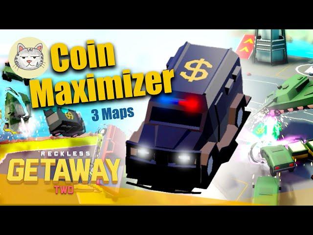 Reckless Getaway 2: Coin Maximizer in Holiday Resort, Destination Asia, Industrial |Gameplay