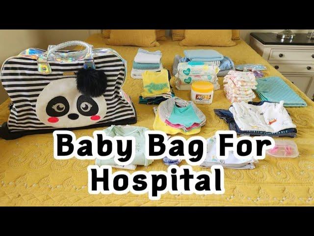 Baby Bag For Hospital / Hospital Bag For Labor and Delivery / Preparation before delivery