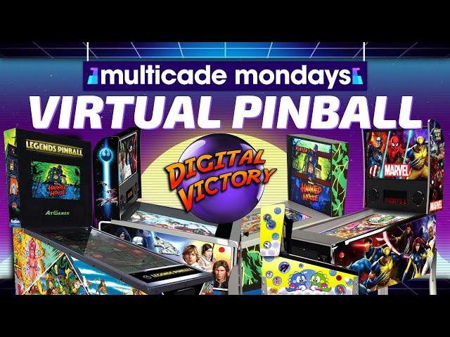 Virtual Pinball Takeover With Guest Digital Victory! AtGames, Arcade1Up, VPX & More!