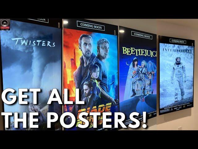 DIY Digital Movie Poster TV | One poster to rule them all!