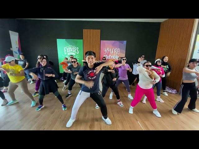 MAGALENHA AFRO BEAT CHOREO BY ZIN OFFICIAL PANJI ZUMBA CITRALOKA ZTUDIO CIPARAY