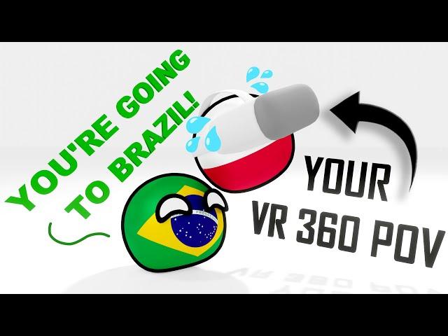 POV: You're going to BRAZIL! in VR 360