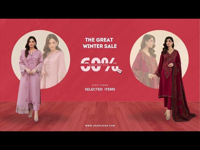 The Great Winter Clearance Sale - Flat 60% OFF | Shahi Jora