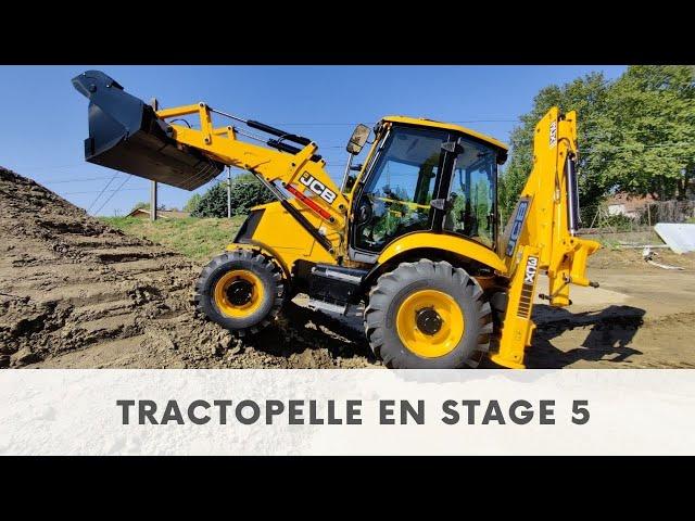 NOUVEAU : Gamme de chargeuses pelleteuses (tractopelle) en stage 5