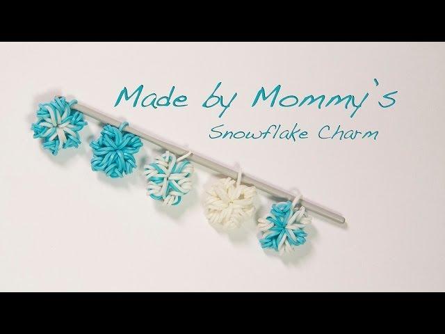 Easy Flower or Snowflake Charm Without the Rainbow Loom