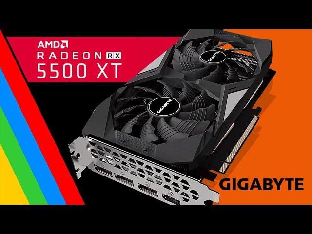 Placa de Video Radeon RX5500XT OC 8GB de Gigabyte