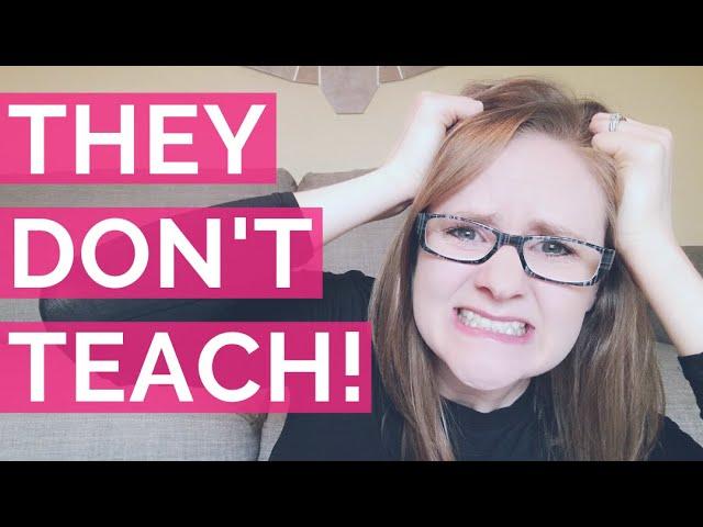 My Professor Doesn't Teach Us Anything! (Here's What to Do...)