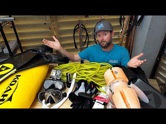 What's In My Spearfishing Dive Bag? Full Item List With Links