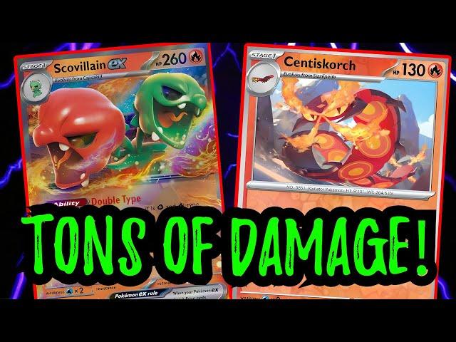 You Won’t Believe Scovillain EX’s Damage Output!