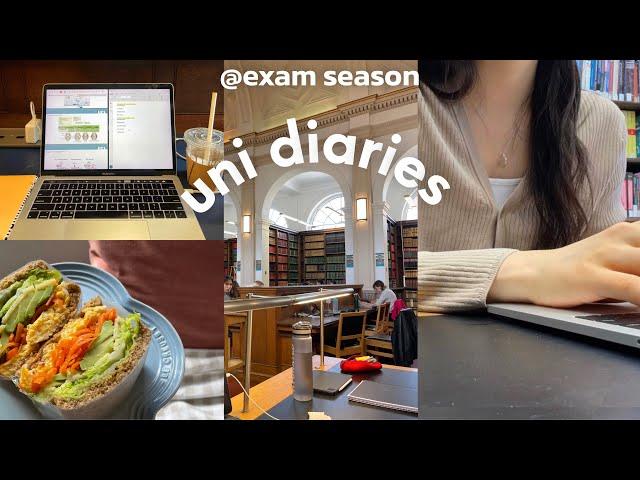 London uni vlog | spring break, finals season, study eat & repeat