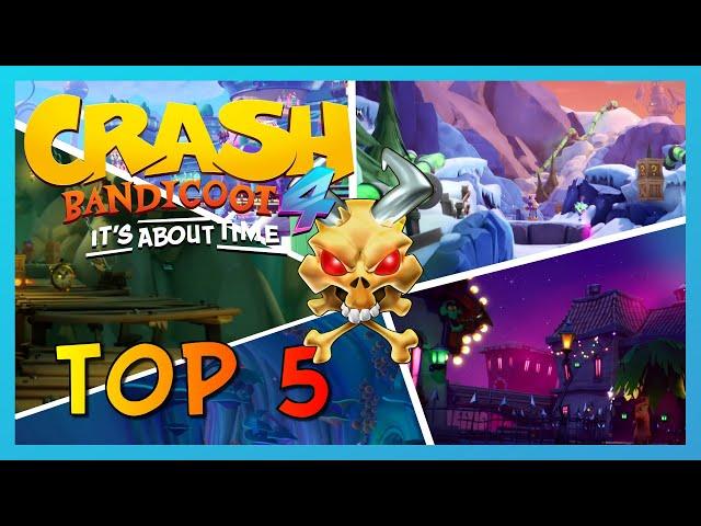 Crash Bandicoot 4 : les 5 pires Reliques parfaitement N.sane / Top 5 hardest N.sanely perfect relics