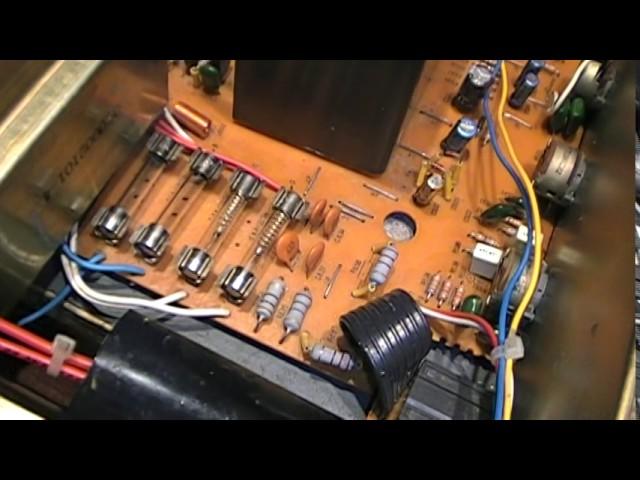 NAD 3020 Repairs and Restoration with Nichicon Muse caps 2016