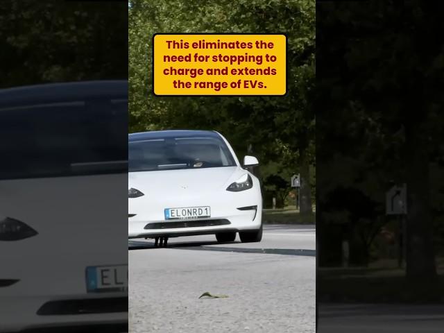 Wireless Charging Road: The Future of EVs? #electricvehicle #evcharging