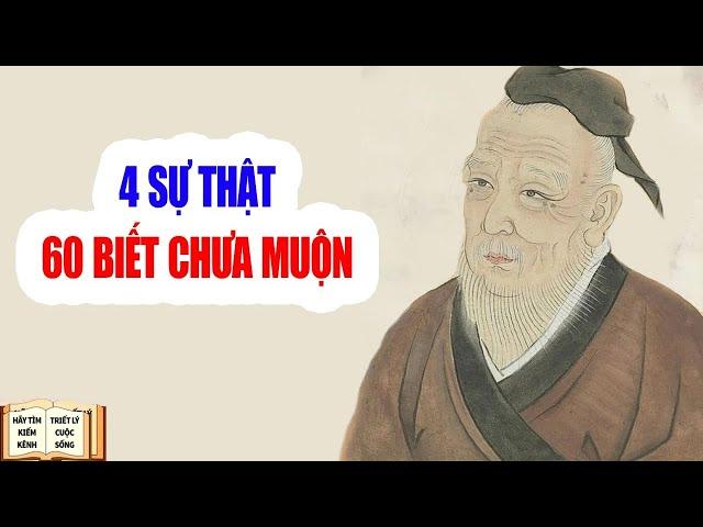 4 sự thật tuổi 60 biết chưa muộn - Triết Lý Cuộc Sống